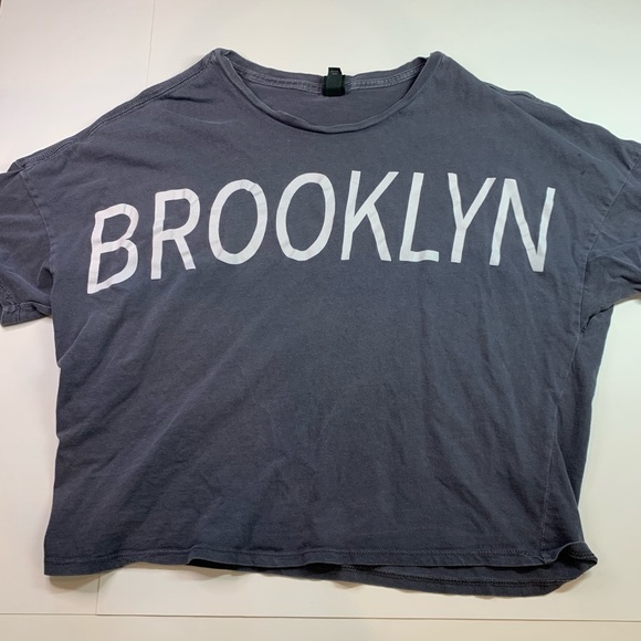 brooklyn spellout crop top - Picture 2 of 5